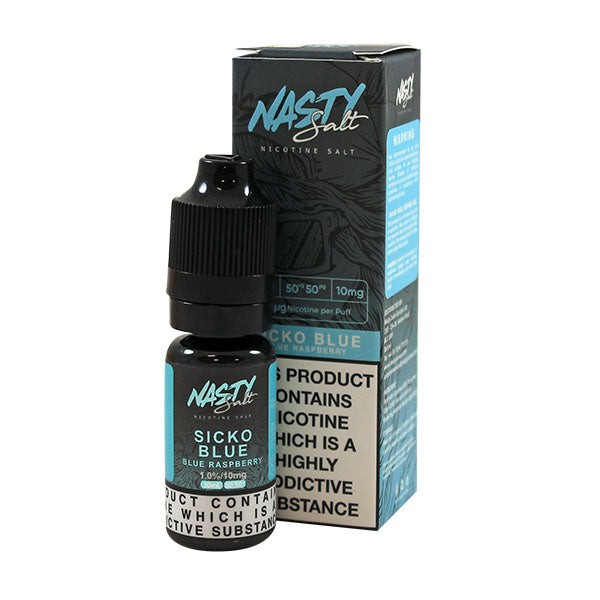 Nasty Juice Salt Sicko Blue 10ml Nic Salt E-Liquid - 10mg