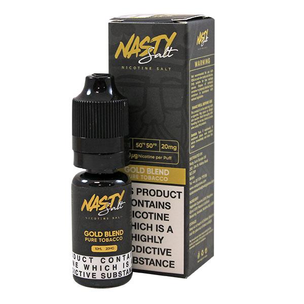 Nasty Juice Salt Gold Blend 10ml Nic Salt E-Liquid 20mg