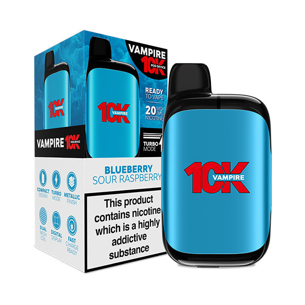 Vampire Vape 10K Prefilled Pod Kit - Blueberry Sour Raspberry