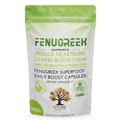 NTURE Fenugreek Womens Capsules ules 2000mg 60pk