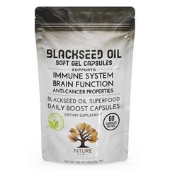 NTURE Blackseed Oil Capsules 500mg 60pk