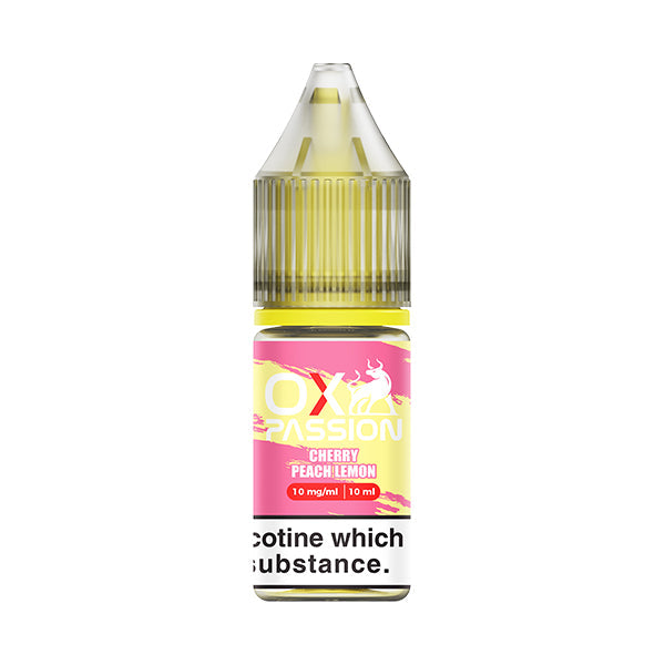 Cherry Peach Lemon Nic Salt by Ox Passion - Nic Salts UK