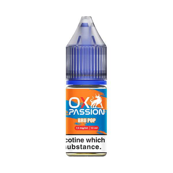 Bru Pop Nic Salt by Ox Passion - Nic Salts UK