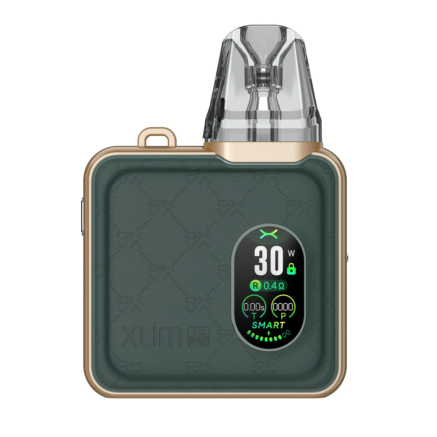 Oxva Xlim SQ Pro Pod Vape Kit Green Leather