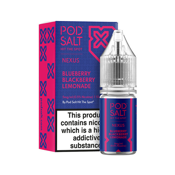 Blueberry Blackberry Lemonade Nic Salt by Pod Salt - Nic Salts UK