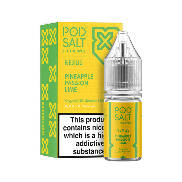 Pineapple Passion Lime Nic Salt by Pod Salt - Nic Salts UK