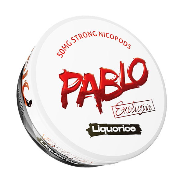 Pablo Exclusive Liquorice Nicotine Pouches