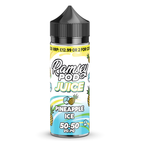 Ramsey Pod Juice Pineapple Ice 100ml Shortfill