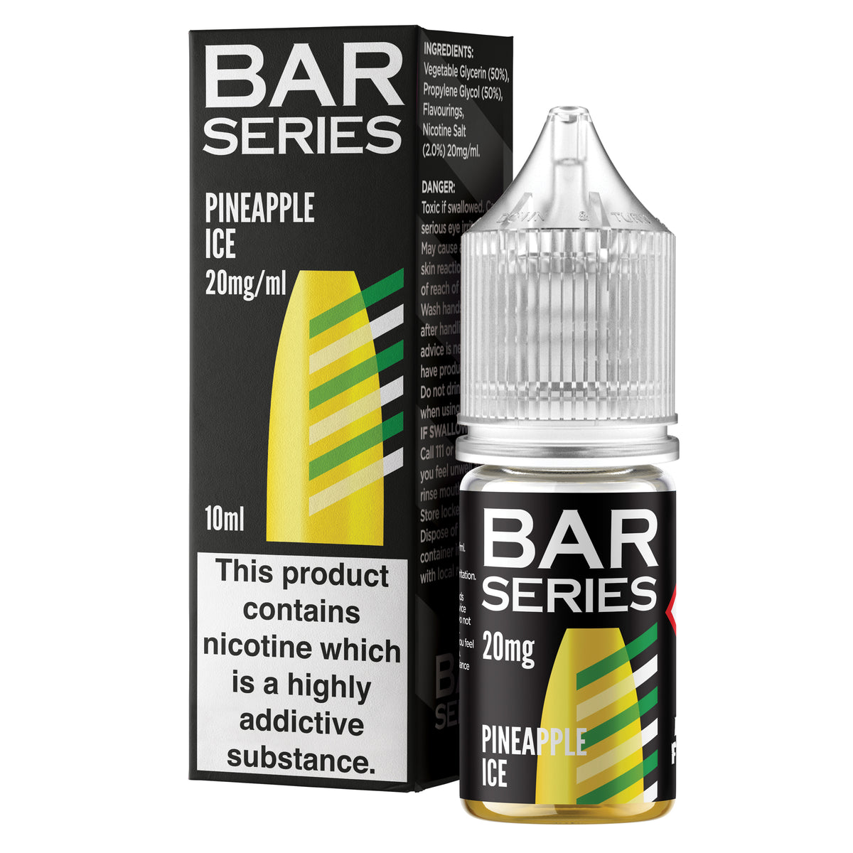 Bar Series Pineapple Ice 10ml Nic Salt - 20mg