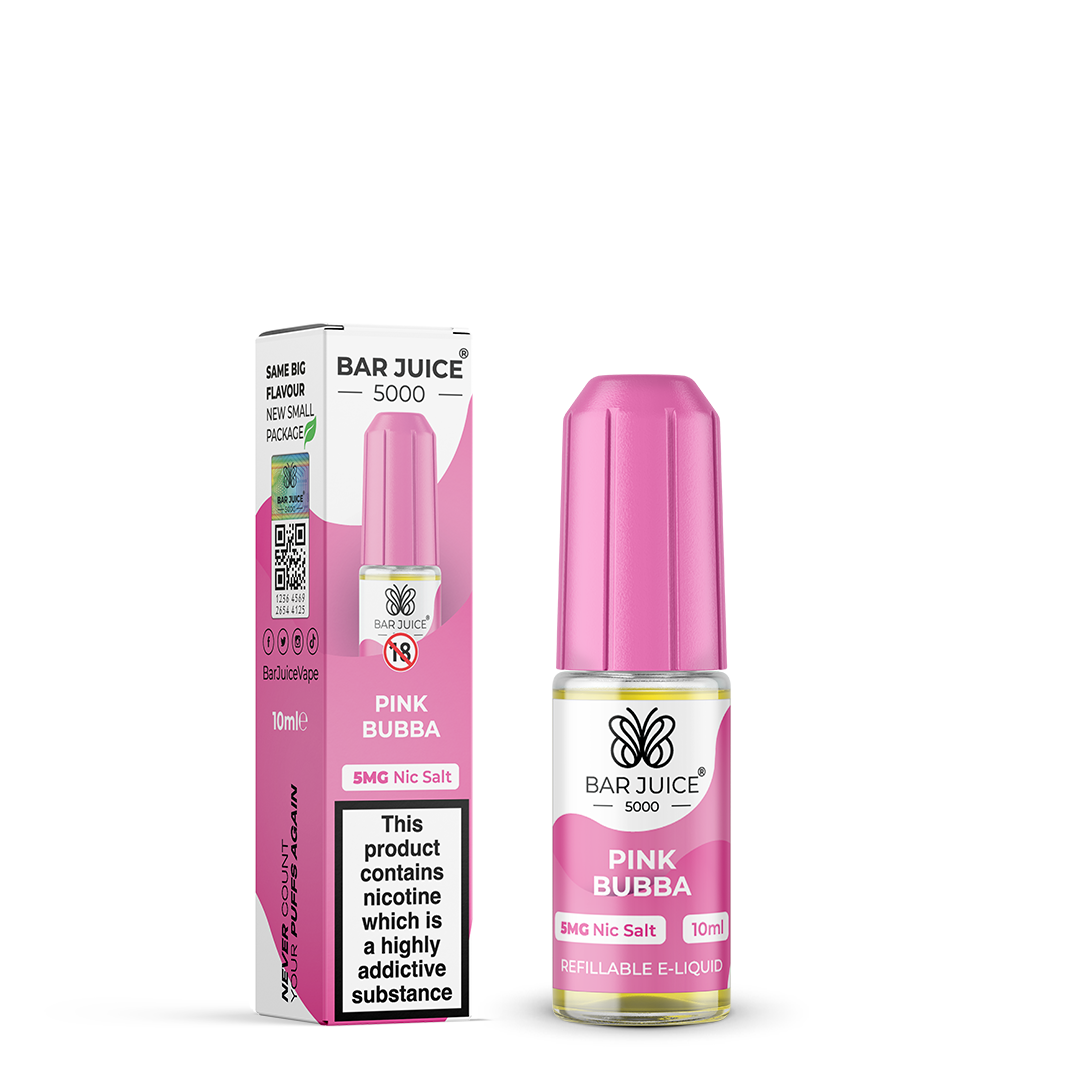 Pink Bubba Nic Salt by Bar Juice 5000 - 5mg