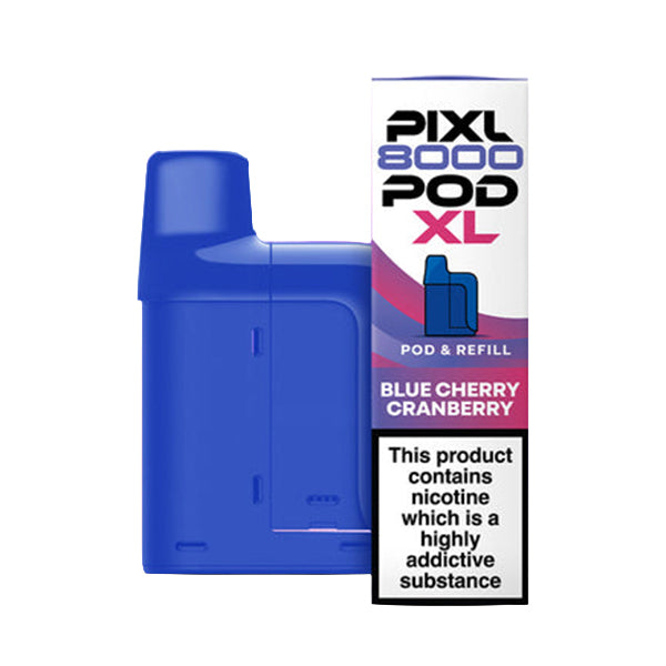 PIXL 8000 Prefilled Pods Blue Cherry Cranberry