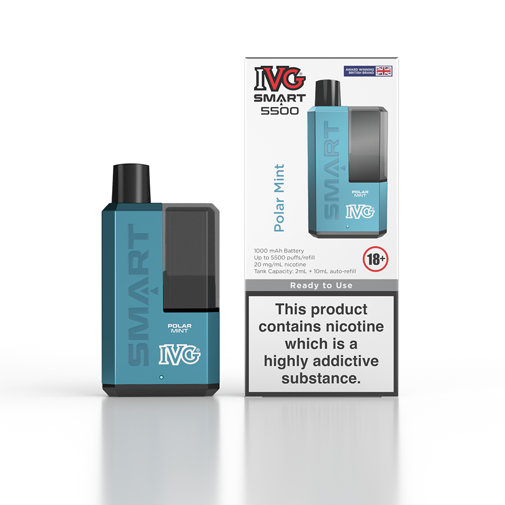 IVG Smart 5500 Disposable Vape Device - Polar Mint