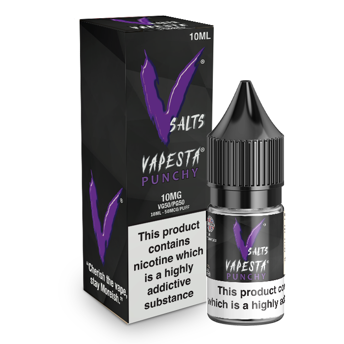 Punchy Nic Salt by Vapesta 10ml 10mg