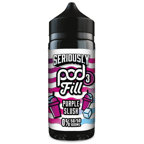 Seriously Pod Fill X3 Purple Slush 0mg 100ml Shortfill
