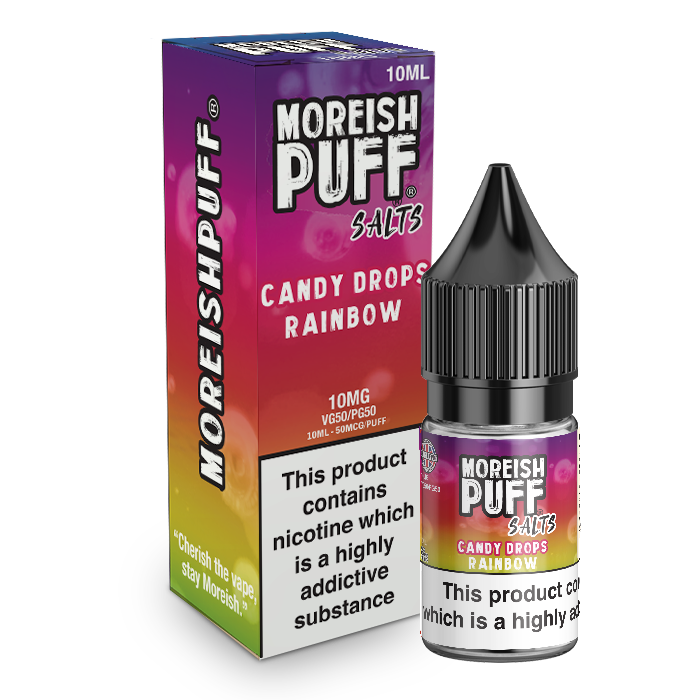 Moreish Puff Candy Drops 10ml Nic Salt 20mg