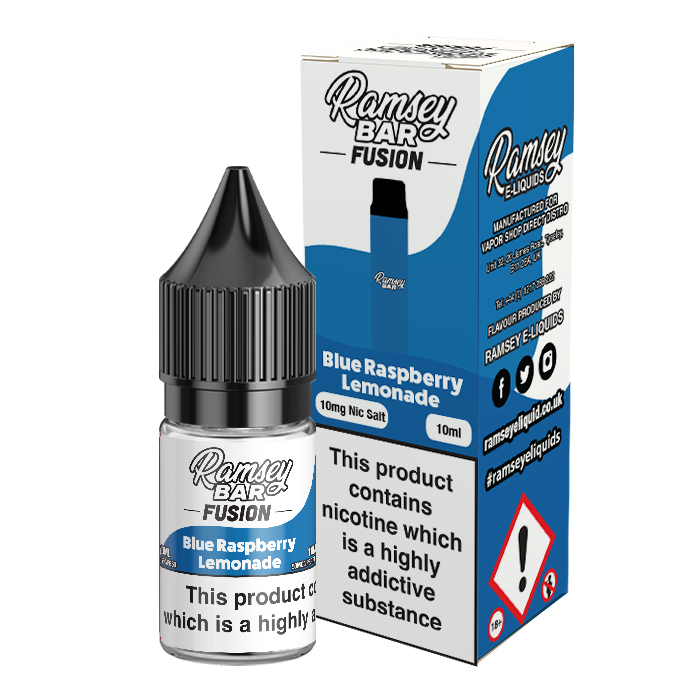 Ramsey Bar Fusion 10ml Nic Salt 20mg