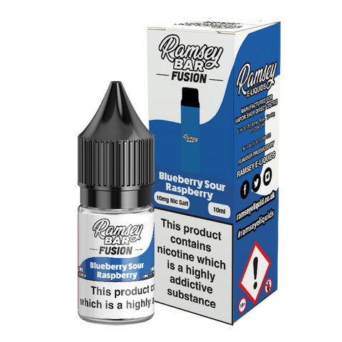 Ramsey Bar Fusion 10ml Nic Salt 10mg