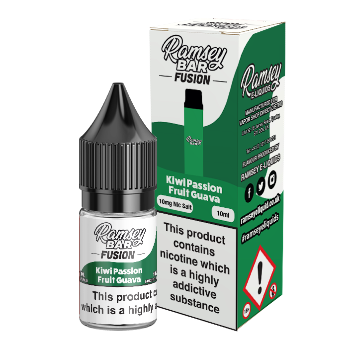 Ramsey Bar Fusion 10ml Nic Salt 20mg