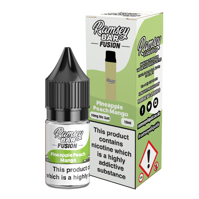 Ramsey Bar Fusion 10ml Nic Salt 20mg