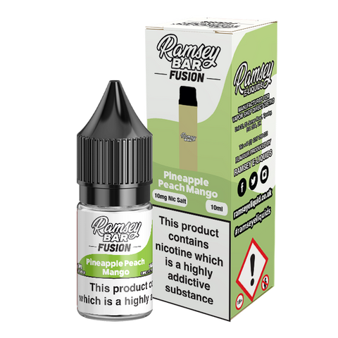 Ramsey Bar Fusion 10ml Nic Salt 10mg