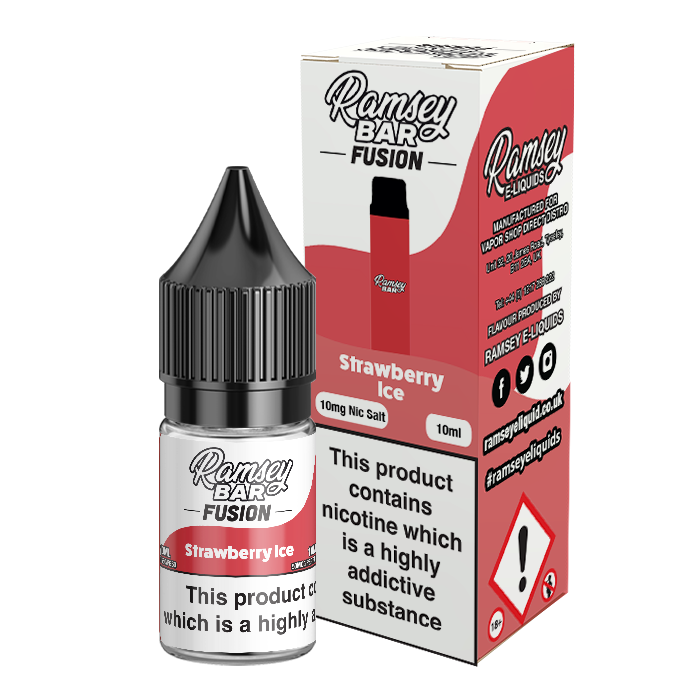 Ramsey Bar Fusion 10ml Nic Salt 20mg