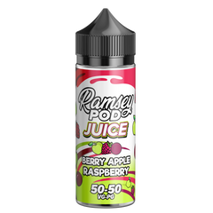 Ramsey Pod Juice Berry Apple Raspberry 100ml Shortfill