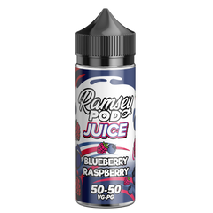 Ramsey Pod Juice Blueberry Raspberry 100ml Shortfill