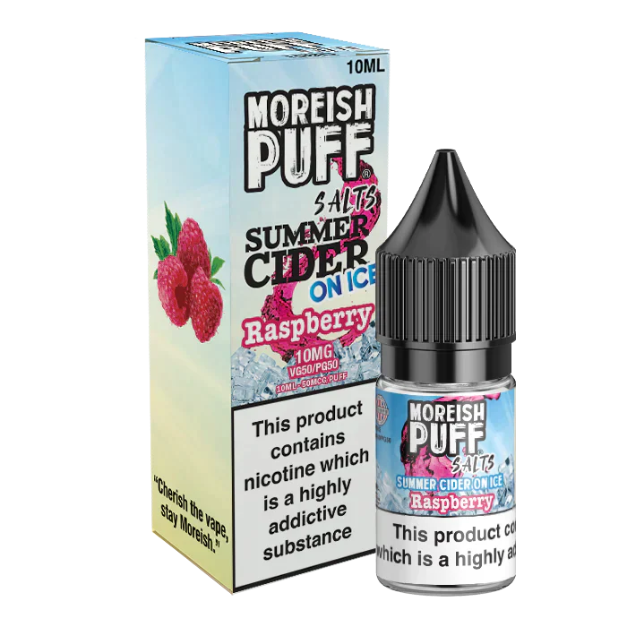 Moreish Puff Summer Cider on Ice 10ml Nic Salt 20mg