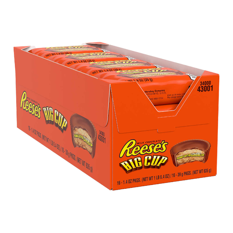 Reese's Big Cup 1.4oz (40g) - 16CT