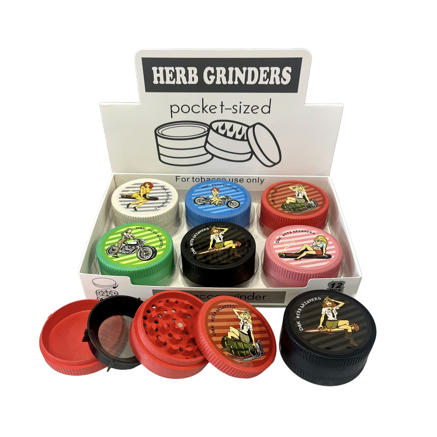 Grinder Plastic Dk4060 80MM