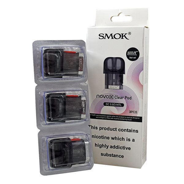 Smok Novo X Replacement Pods 2ml 3pk