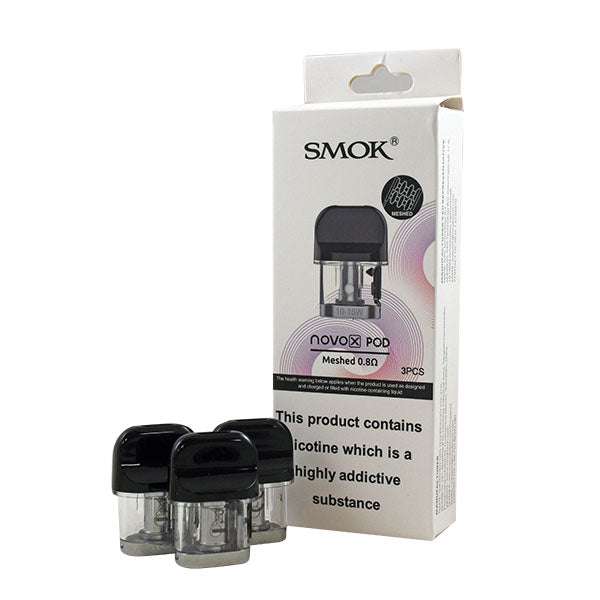 Smok Novo X Replacement Pods 2ml 3pk