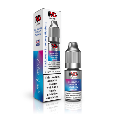 IVG Blackcurrant Strawberry Blueberry 10ml Nic Salt