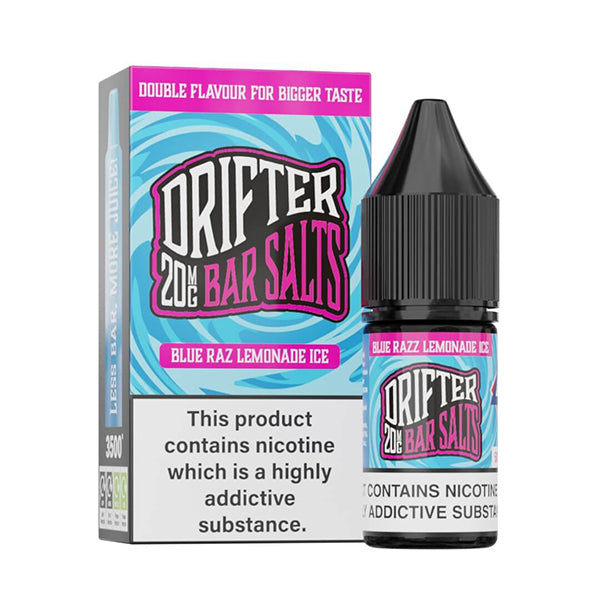 Drifter Bar Salts Blue Razz Lemonade Ice 10ml Nic Salt - 20mg