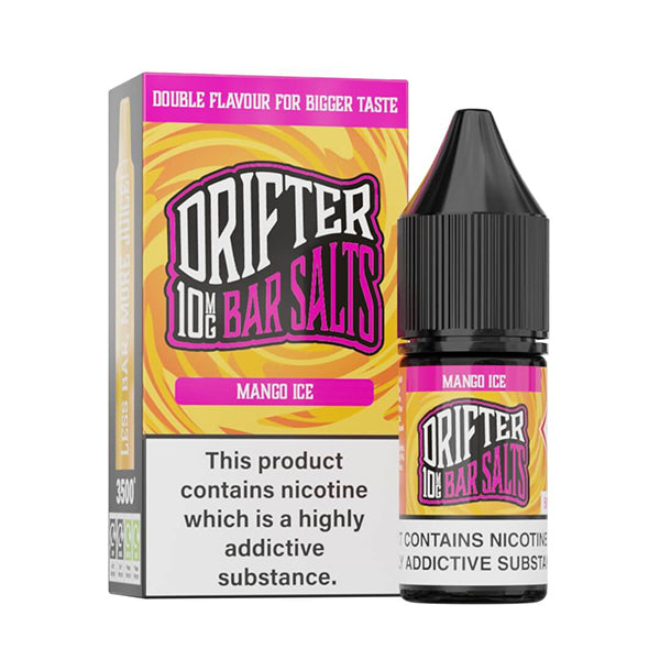 Drifter Bar Salts Mango Ice 10ml Nic Salt 10mg