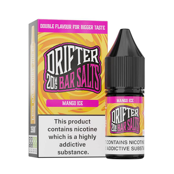 Drifter Bar Salts Mango Ice 10ml Nic Salt - 20mg