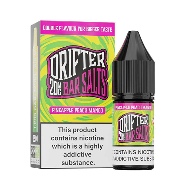 Drifter Bar Salts Pineapple Peach Mango 10ml Nic Salt - 20mg