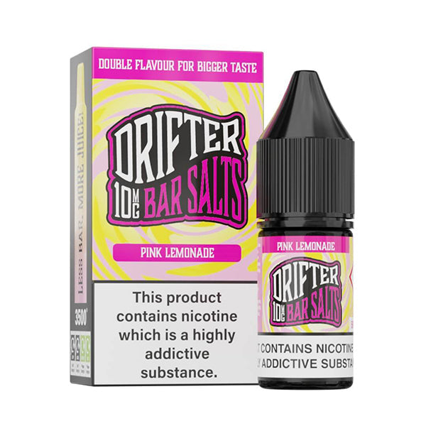 Drifter Bar Salts Pink Lemonade 10ml Nic Salt 10mg