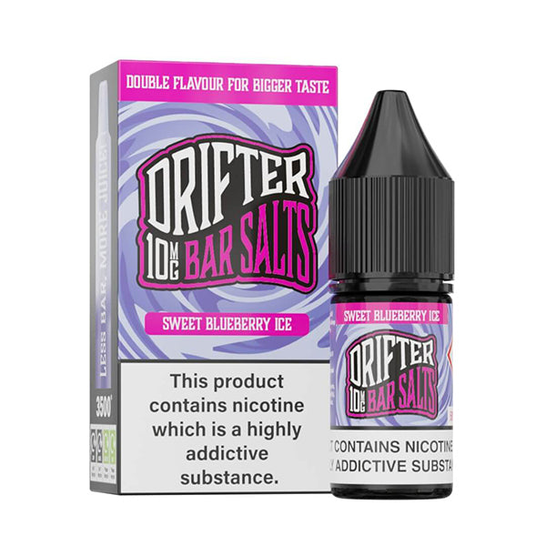 Drifter Bar Salts Sweet Blueberry Ice 10ml Nic Salt - 20mg