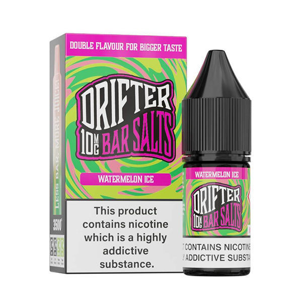 Drifter Bar Salts Watermelon Ice 10ml Nic Salt 10mg