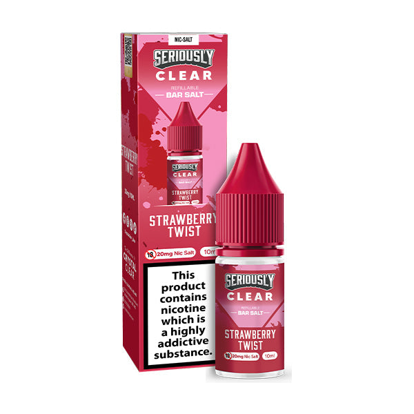 Doozy Vape Seriously Clear Nic Salts (5mg) - Strawberry Twist