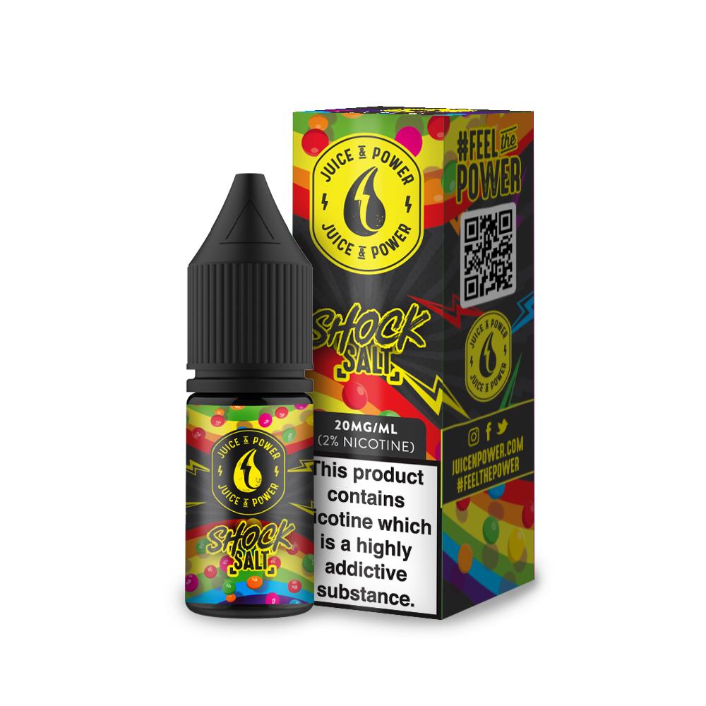 Juice N Power Shock 20mg 10ml Nic Salt E-Liquid