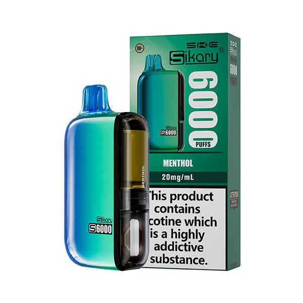 SKE Sikary S6000 Disposable Vape Menthol