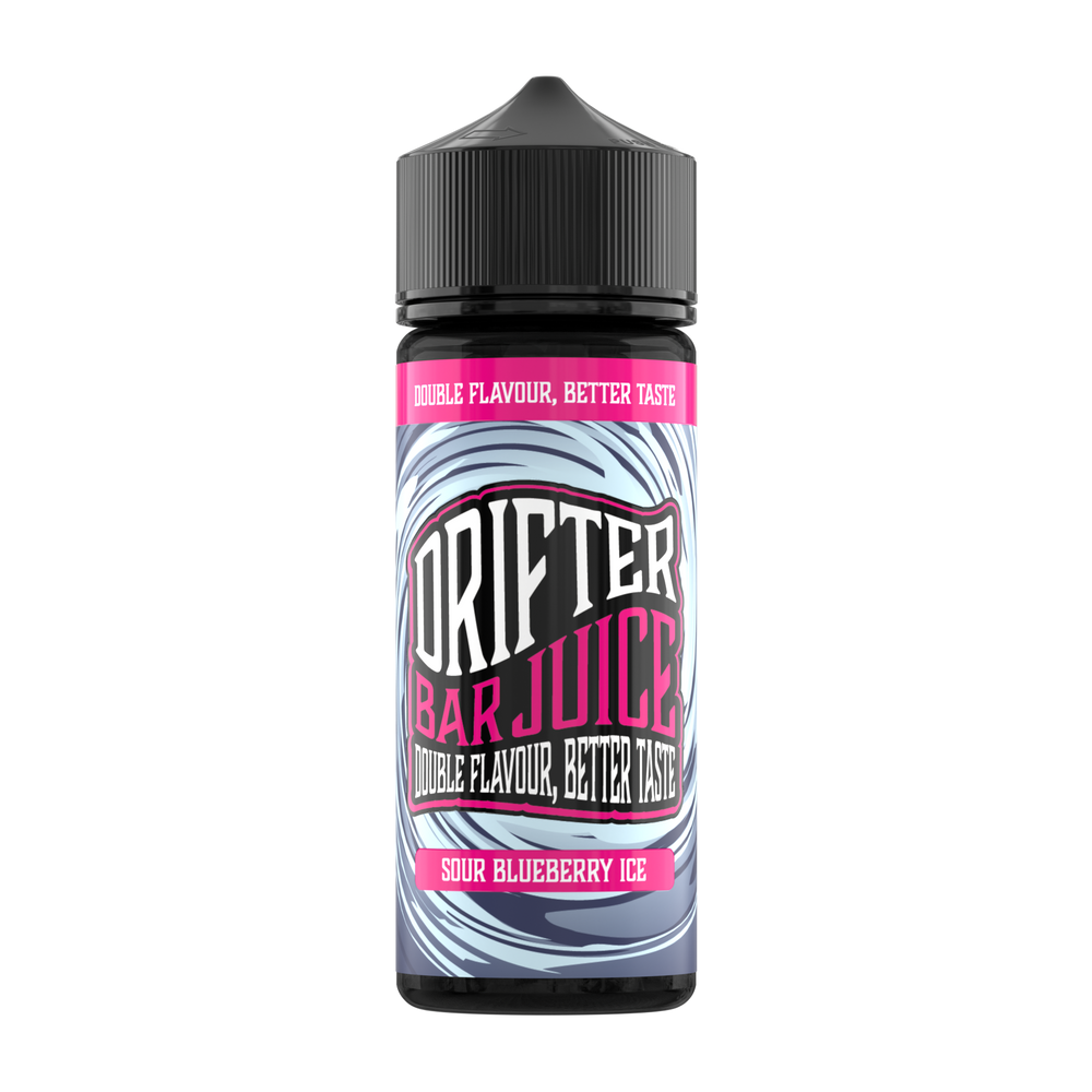 Drifter Bar Juice Sour Blueberry Ice 0mg 100ml Shortfill