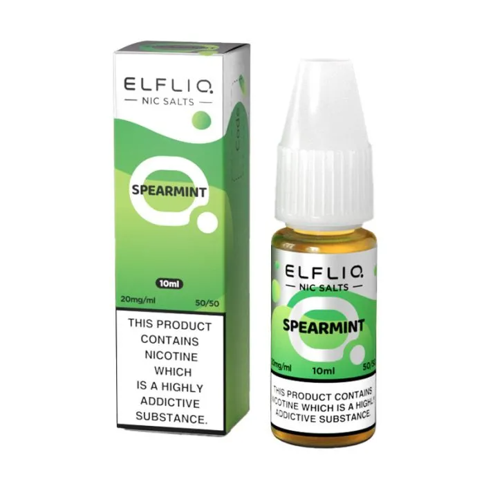 ELFLIQ Official Elf Bar Nic Salt 10ml Spearmint - Single