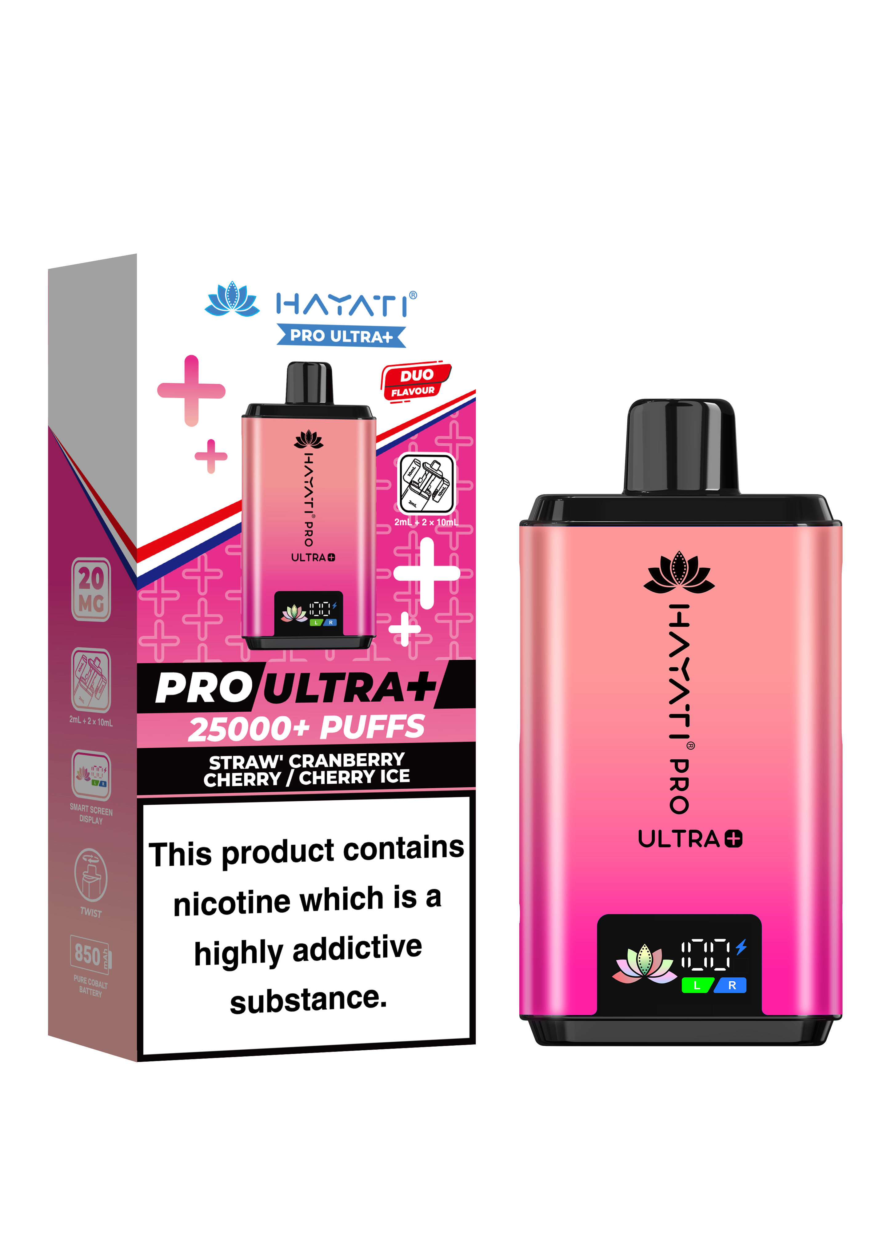Hayati Pro Ultra + 25K Prefilled Pod Kit