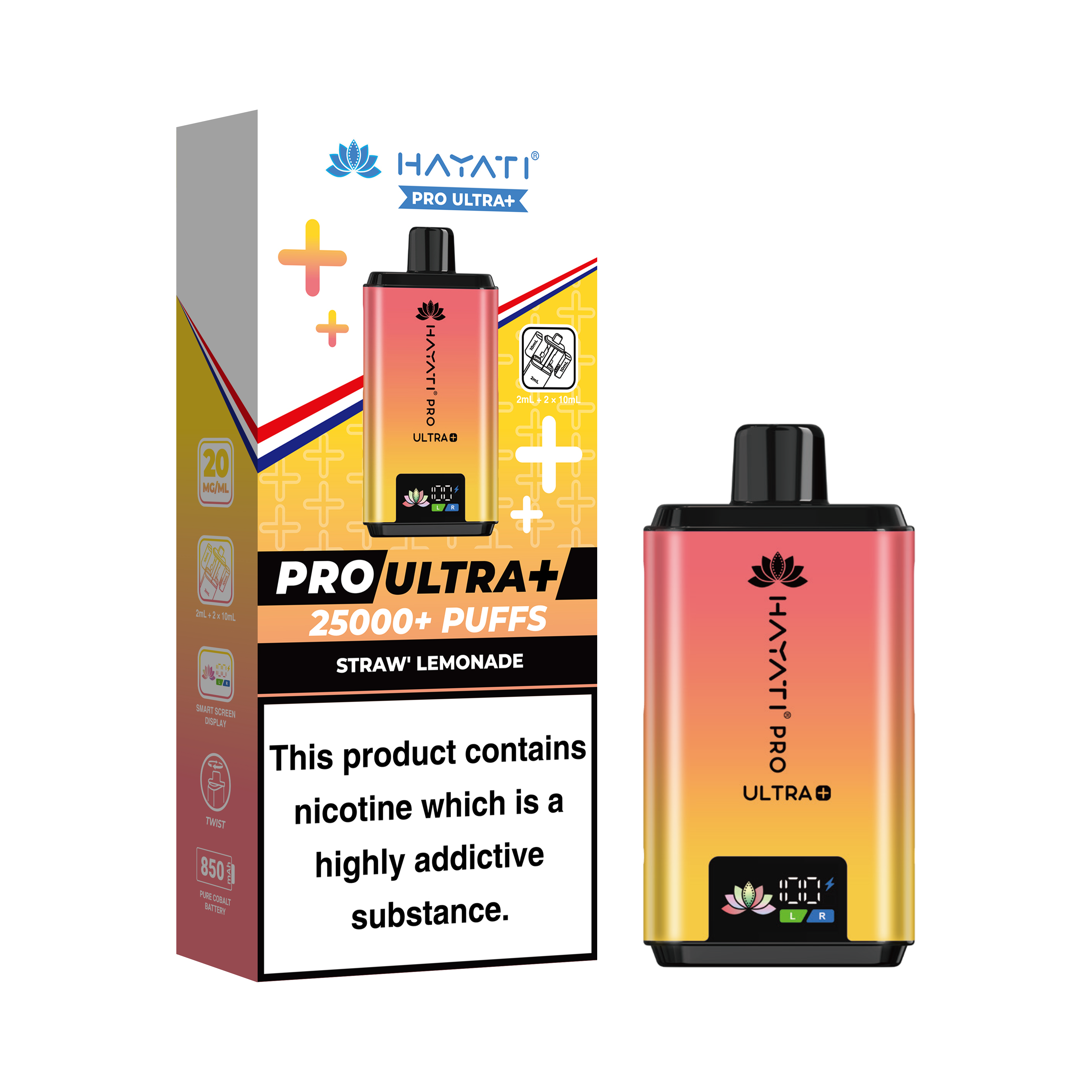 Hayati Pro Ultra + 25K Prefilled Pod Kit