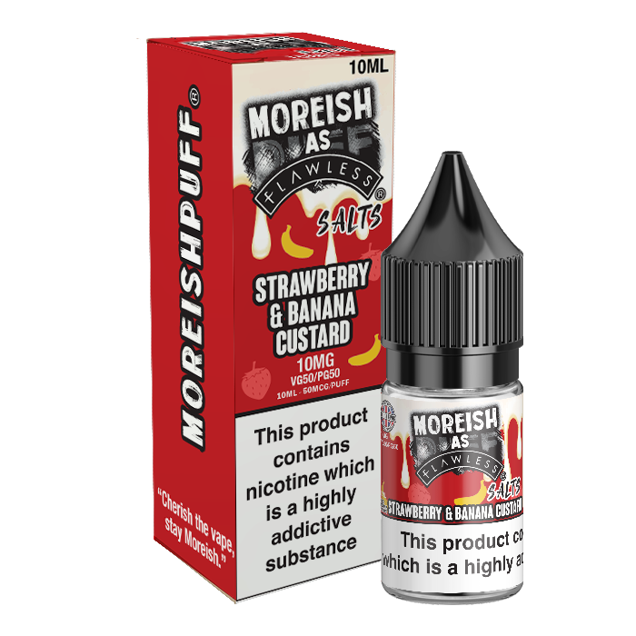 Moreish As Flawless 10ml Nic Salt 10mg