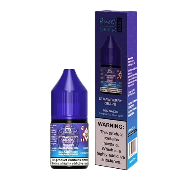 RandM 7000 Strawberry Grape Nic Salt 10ml - Single