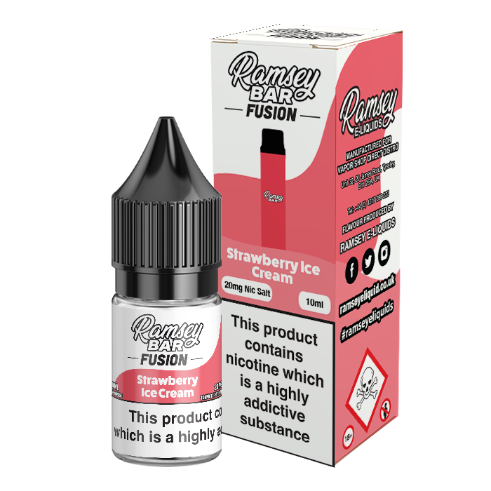 Ramsey Bar Fusion 10ml Nic Salt 20mg